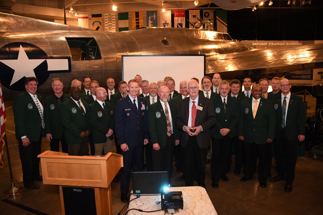 Secret Squirrel veterans at museum reunion