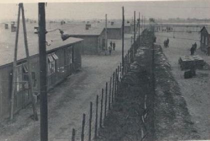 View of barracks at Stalag Luft I