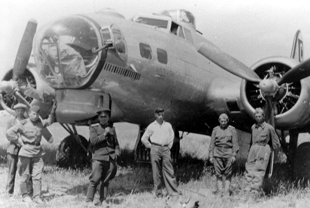Placeholder image of a B-17 bomber